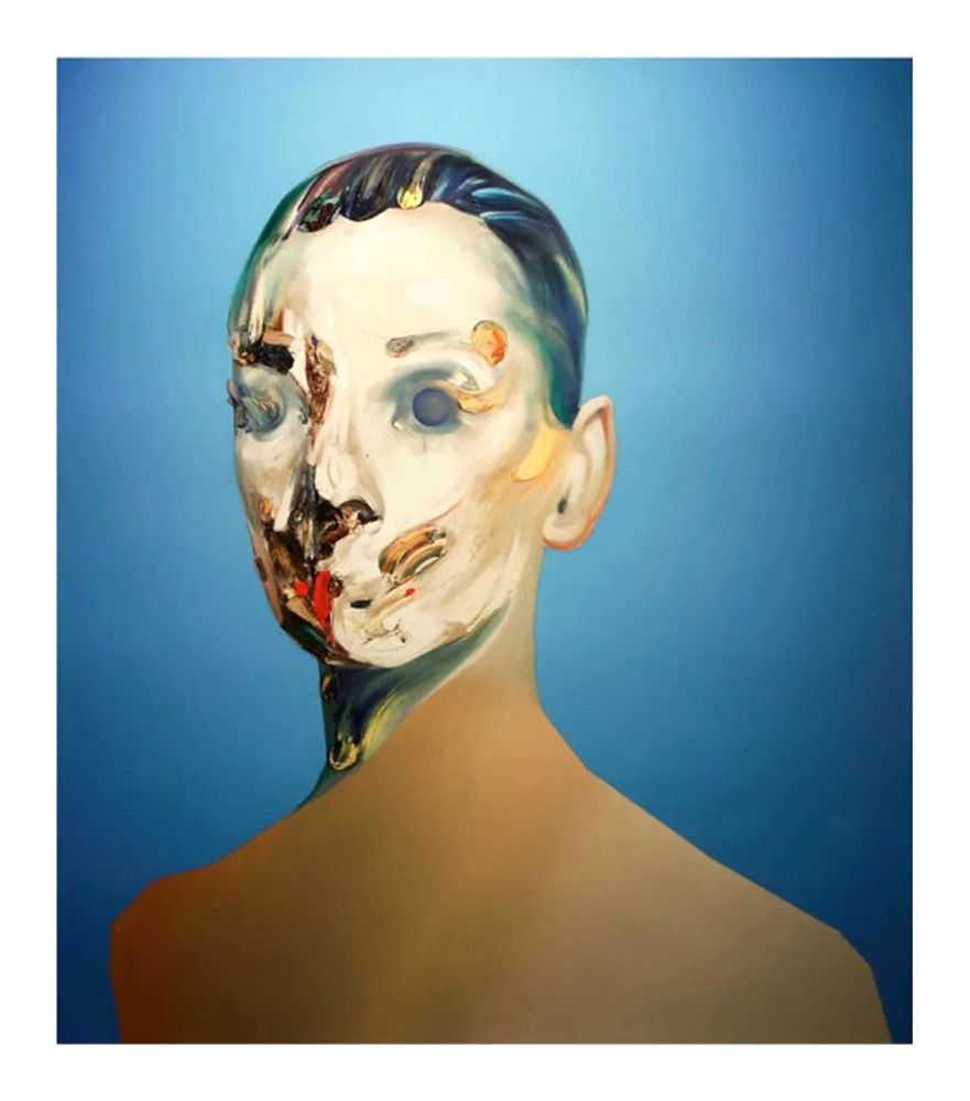 Ryan Hewett, ‘Cerulean Blue Hue’, 20-07-2018, Print, Multi-layered Flatbed Giclee with silkscreen varnishes and textures, Unit London, Numbered