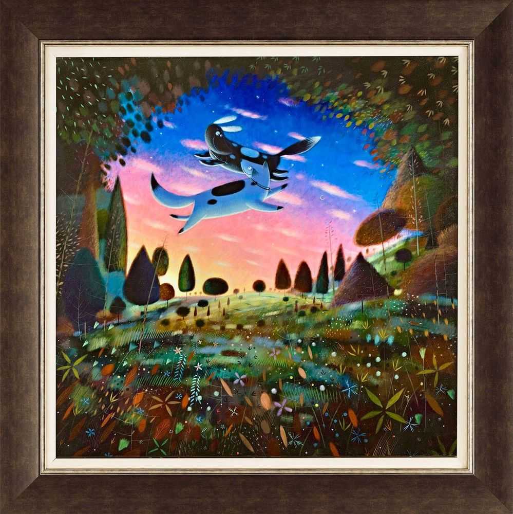 Ryder, ‘Leaping For Love’, 2016, Print, Canvas on board, Castle Fine Art, Numbered