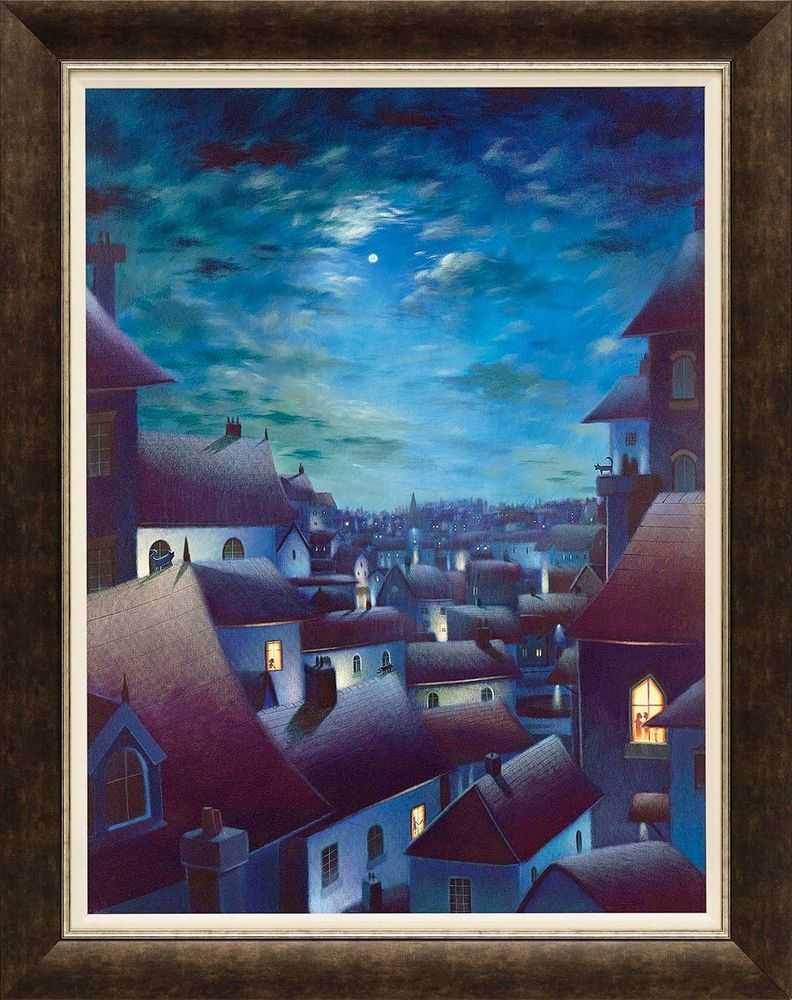 Ryder, ‘Love by Moonlight’, 2016, Print, Canvas on board, Castle Fine Art, Numbered, Framed