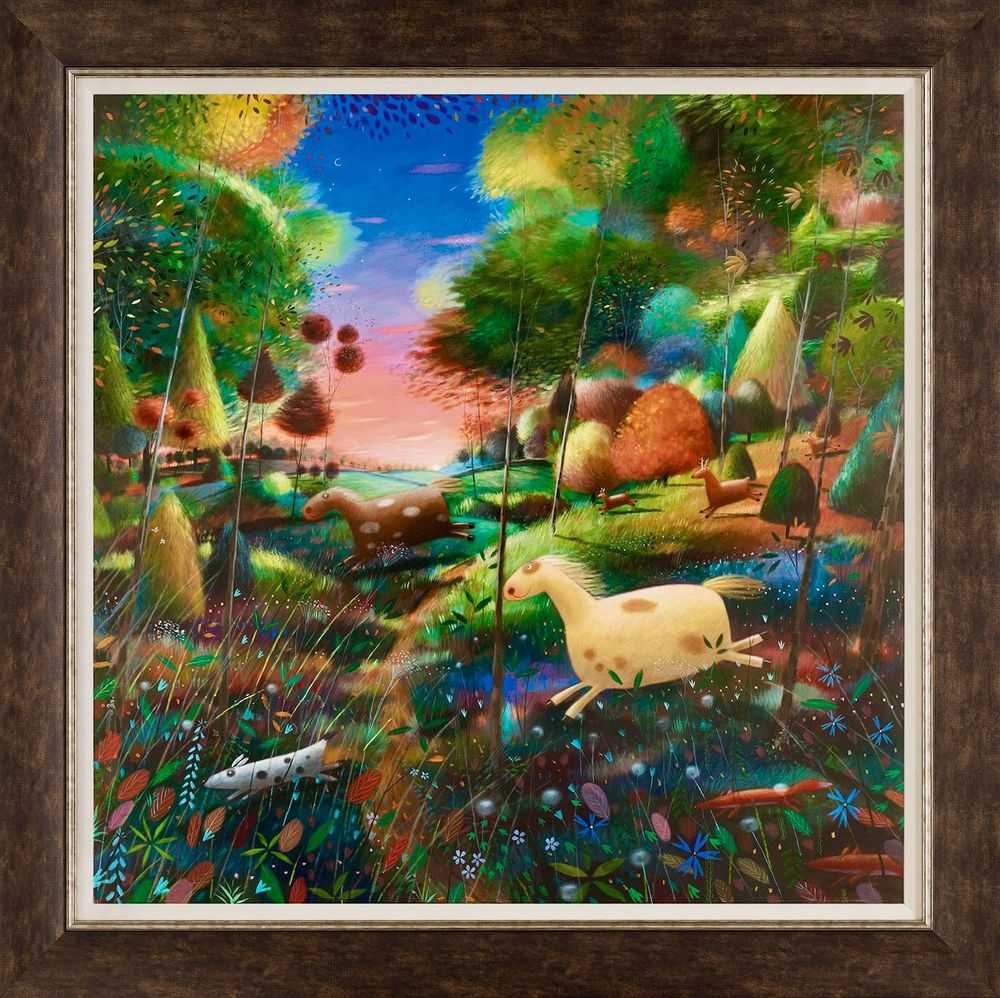 Ryder, ‘The Chase’, 2014, Print, Canvas on board, Castle Fine Art, Numbered