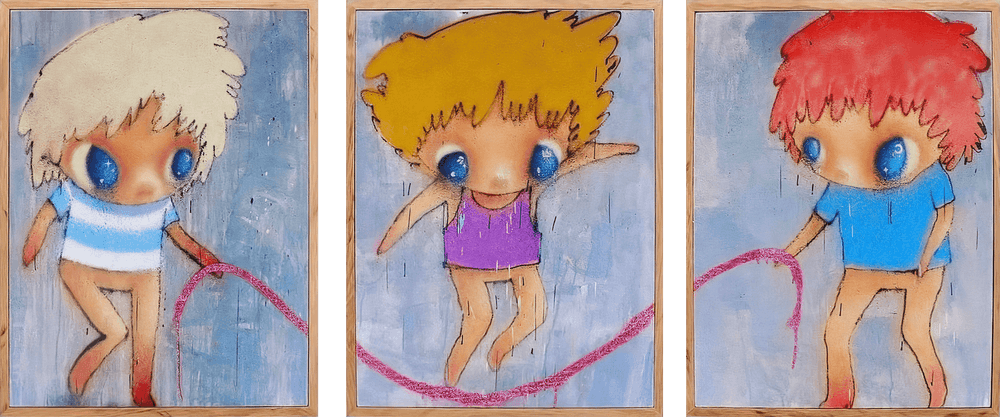 Ryol (Laksamana Ryo), ‘Jump Rope’, 2022, Print, Canvas, Wood, APPortfolio, Numbered, Framed