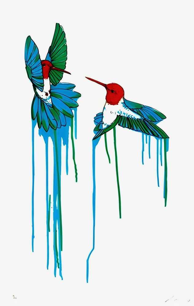 Sage Vaughn, ‘Mating Dance’, 26-05-2011, Print, Screen Print, Lazarides Editions, 
