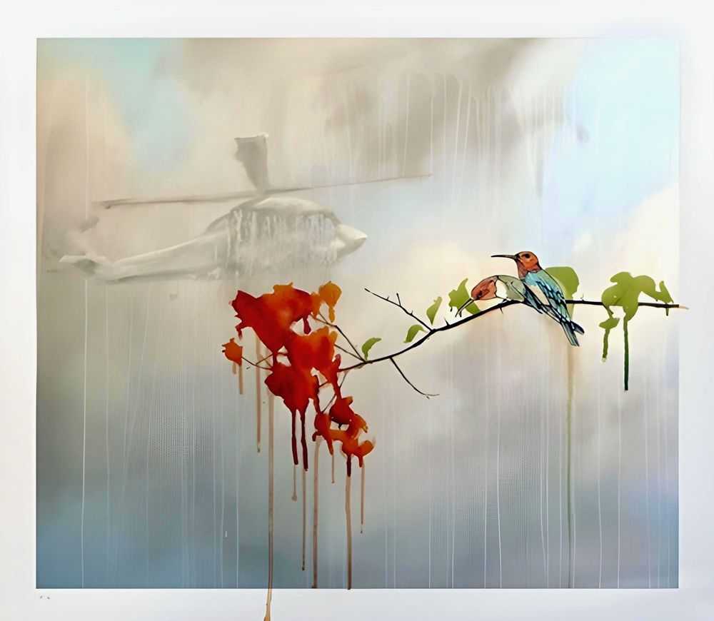 Sage Vaughn, ‘Ruby Throats’, 22-07-2010, Print, Screen Print, Shop At Lazarides, Numbered