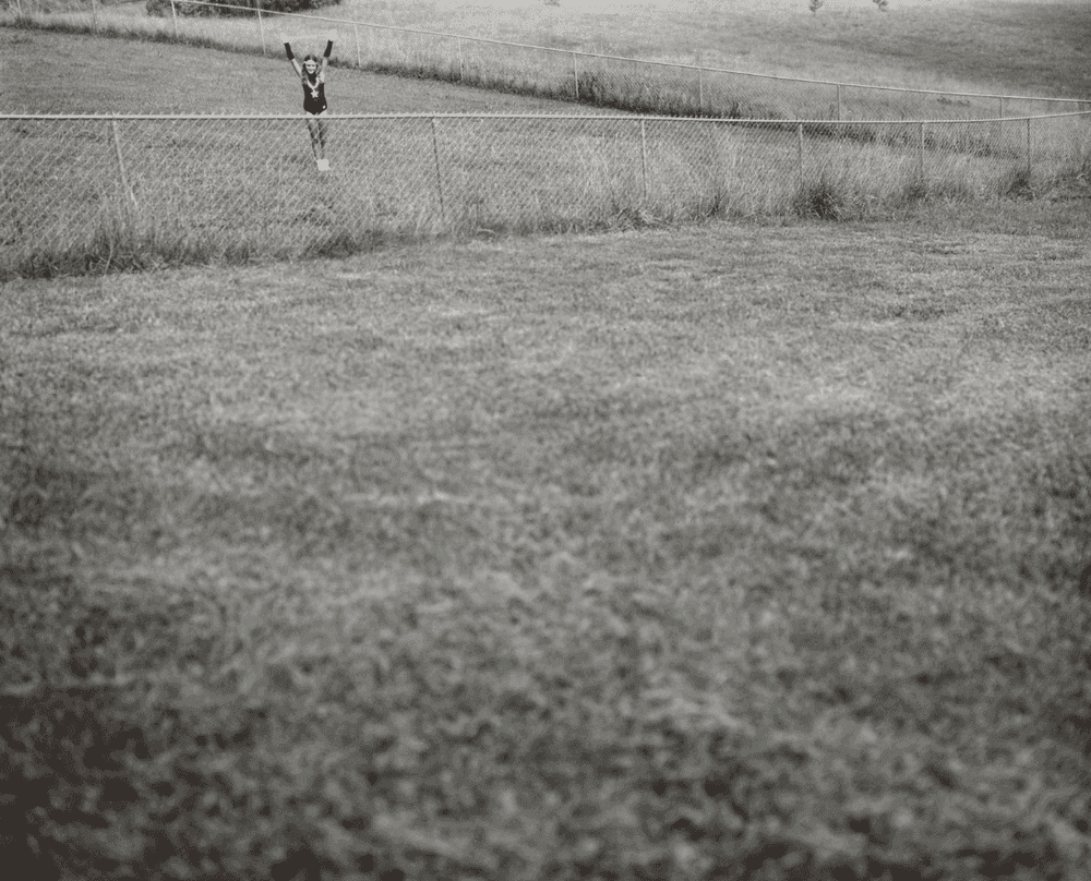 Sally Mann, ‘Majorette in Field (At Twelve)’, 1985, Print, Silver gelatin print, null, Numbered, Dated