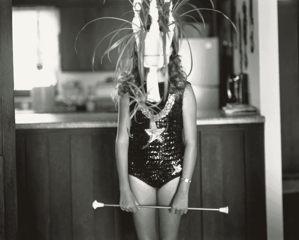 Sally Mann, ‘Spider Plant (At Twelve)’, 1985, Print, Silver gelatin print, null, Numbered, Dated