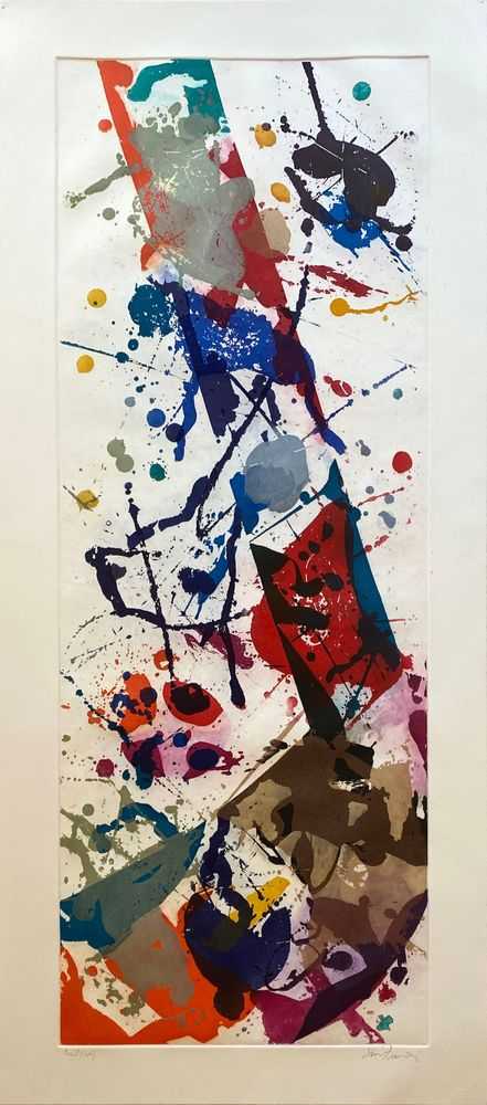 Sam Francis, ‘Untitled (SFE-029)’, 1983, Print, Aquatint in colors, on Whatman paper, null, 