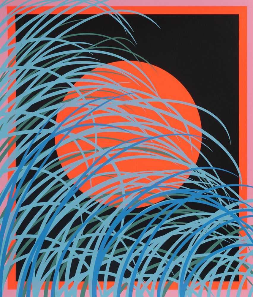 Sam Friedman, ‘Beach Print 2’, 27-05-2021, Print, 6 colour, Hand-Pulled screenprint on Mohawk Superfine UltraWhite, 160 lb cover, Louis Buhl & Co, Numbered