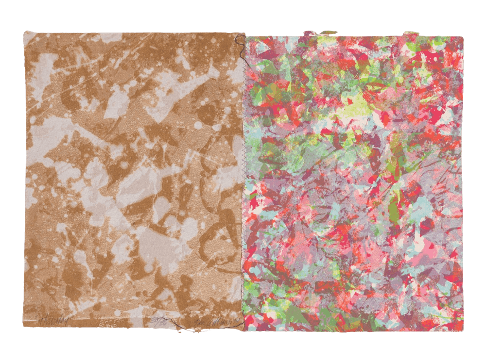 Sam Gilliam, ‘Thursday’, 1974, Print, Relief etching on handmade paper with collage, null, Numbered, Dated