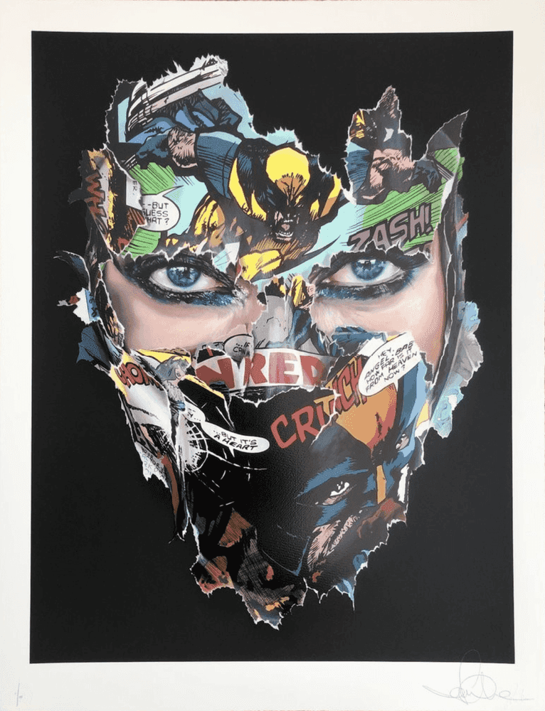 Sandra Chevrier, ‘La Cage Et Le Cœur De La Bête’, 18-07-2019, Print, 25 Colour screenprint On 330 Somerset paper, Graffiti Prints, Numbered