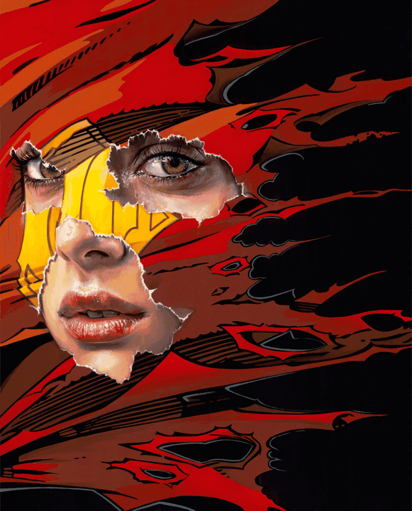 Sandra Chevrier, ‘La Cage Et Le Drapeau Déchu’, 18-10-2019, Print, Archival print on 300gsm Moab paper, Mirus Gallery, Numbered