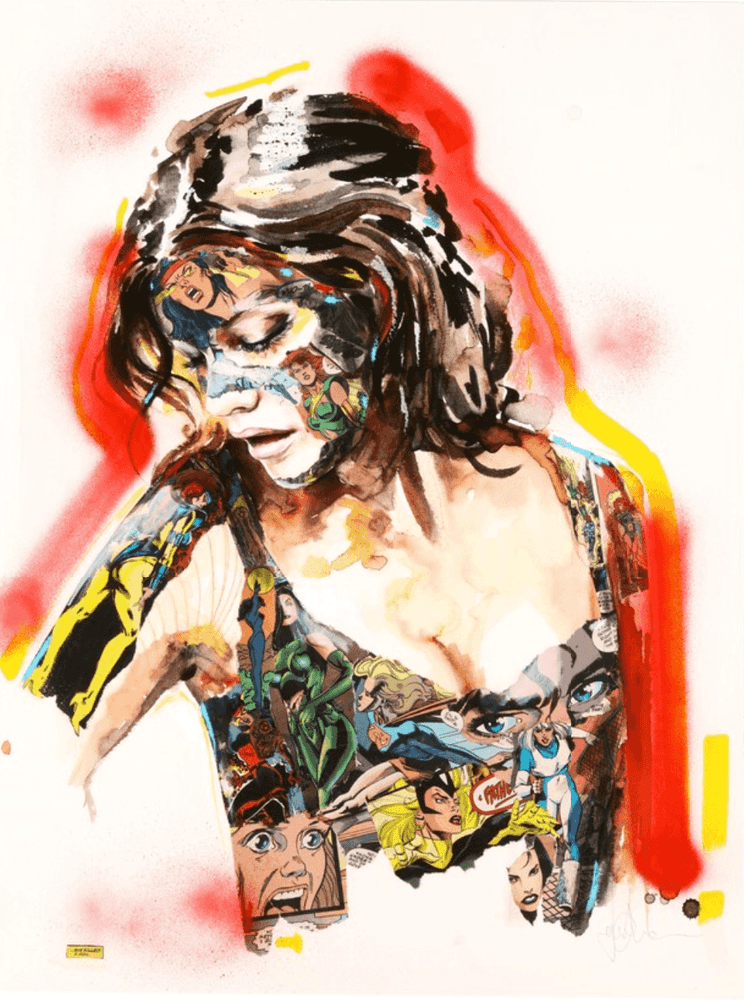 Sandra Chevrier, ‘She Killed A Man (Hand Finished)’, 10-11-2013, Print, Archival pigment on Hahnemuhle 308gsm, NuArt Gallery, Numbered, Handfinished
