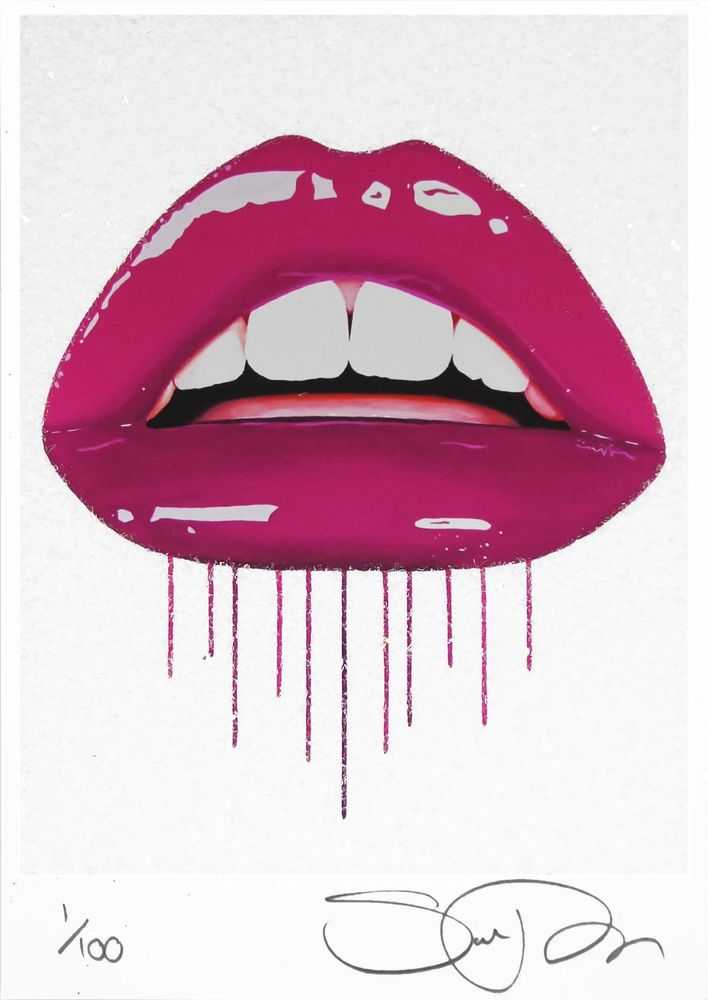Sara Pope, ‘Decadence (White)’, 2019, Print, Fine Art Giclée print with a white diamond dust glitter overlay background on 300gsm Hahnemühle Somerset Satin, Art On A Postcard, Numbered