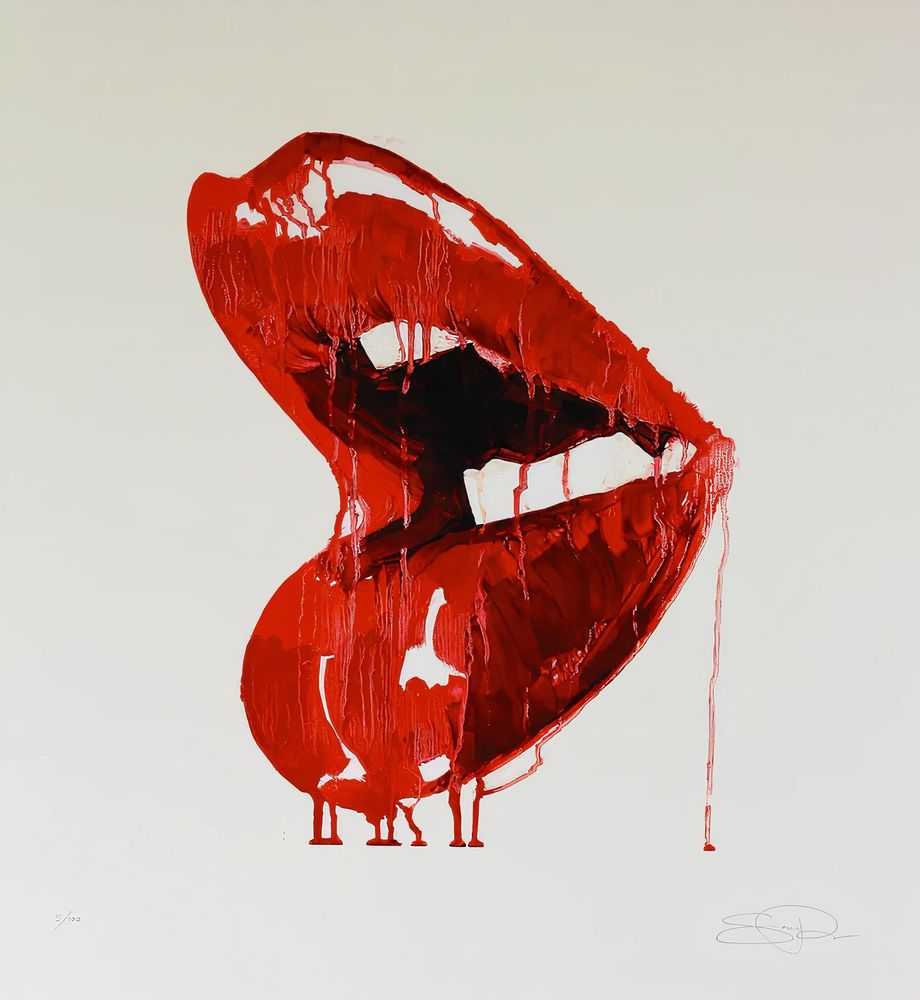 Sara Pope, ‘Lips 1’, 2010, Print, Archival Inkjet on Somerset Satin Enhanced 330gsm Paper, Jealous Gallery, Numbered, Handfinished