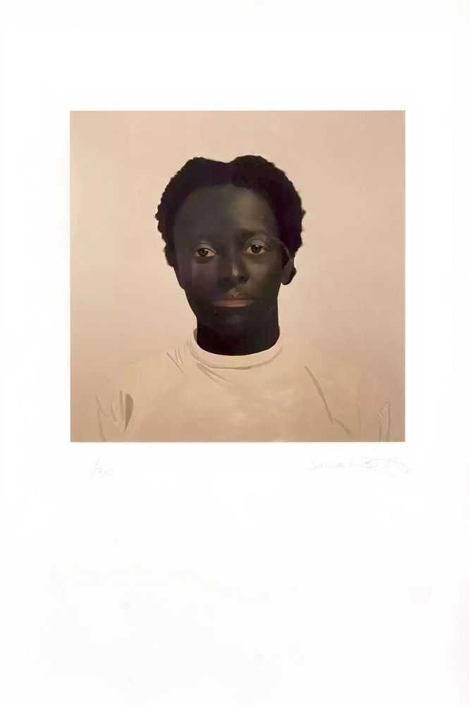 Sarah Ball, ‘AC (BLM 3)’, 2020, Print, Archival inkjet print on archival paper, Paupers Press, Numbered