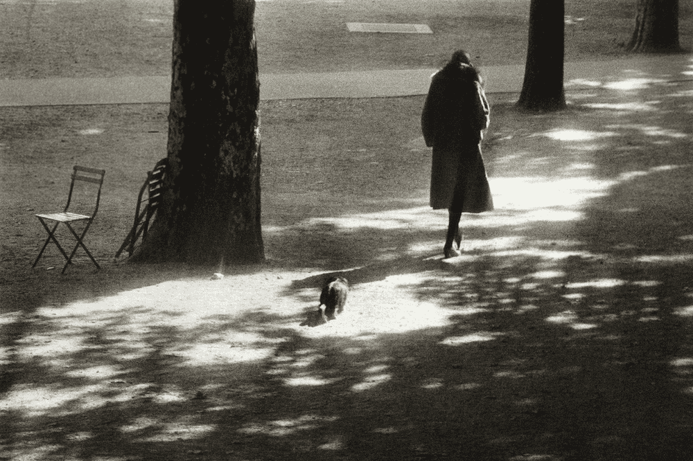 Sarah Moon, ‘Suzanne aux Tuileries’, 1974, Print, Gelatin Silver Print., null, Numbered, Dated