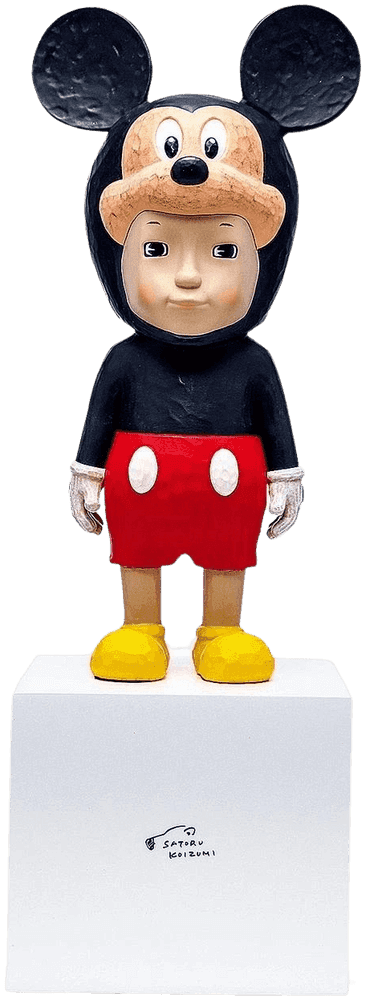 Satoru Koizumi, ‘"With" Mickey Sculpture’, 2020, Sculpture, Resin, APPortfolio, Numbered