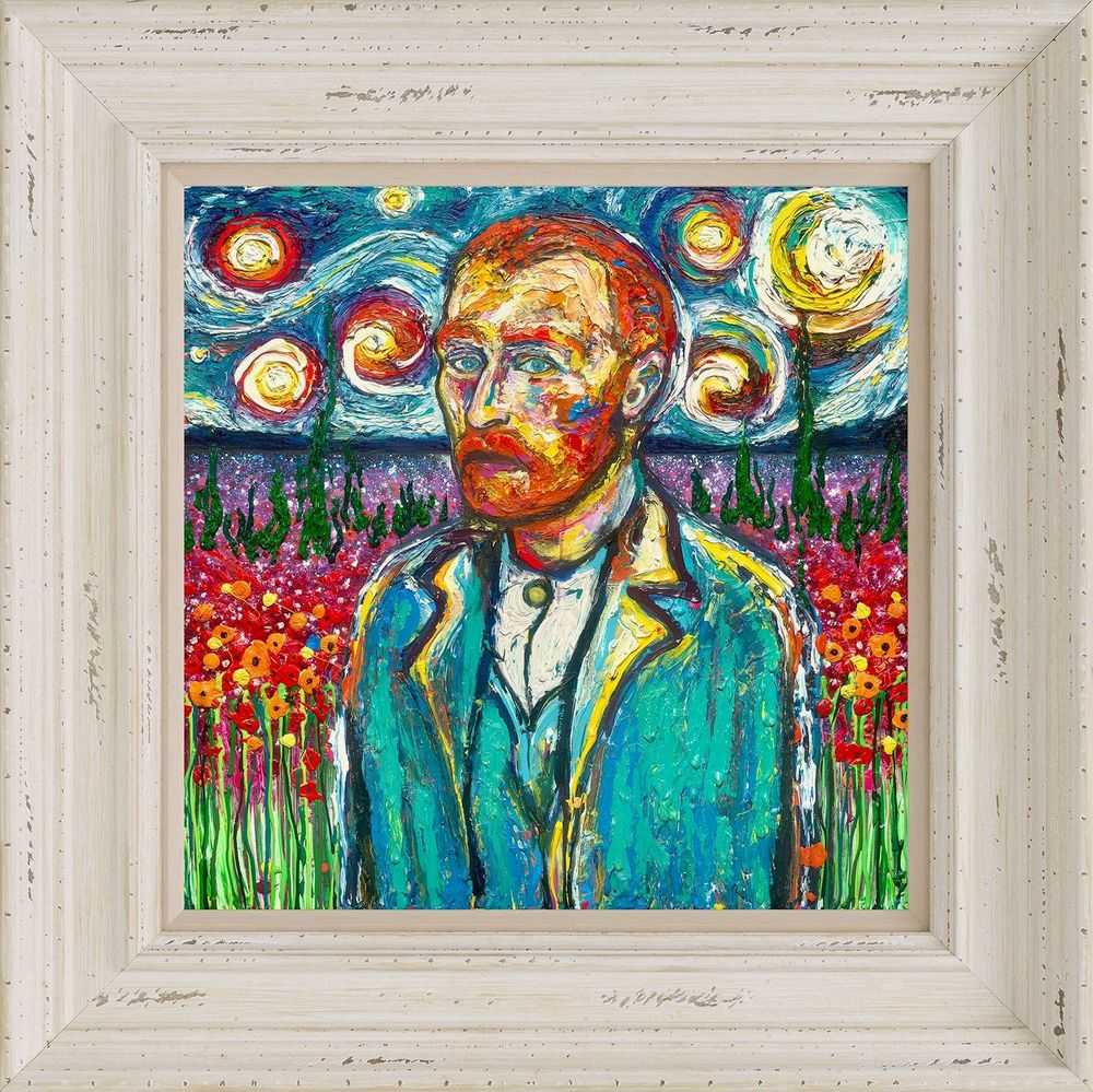 Scarlett Raven, ‘Van Gogh (Canvas on Board)’, 2019, Print, Canvas on board, Castle Fine Art, Numbered