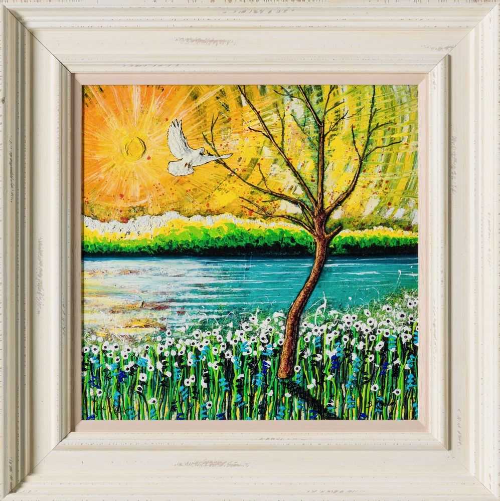 Scarlett Raven, ‘Washed By The Rivers (Canvas On Board)’, 2024, Print, Fine Art Print, Castle Fine Art, Numbered, Framed