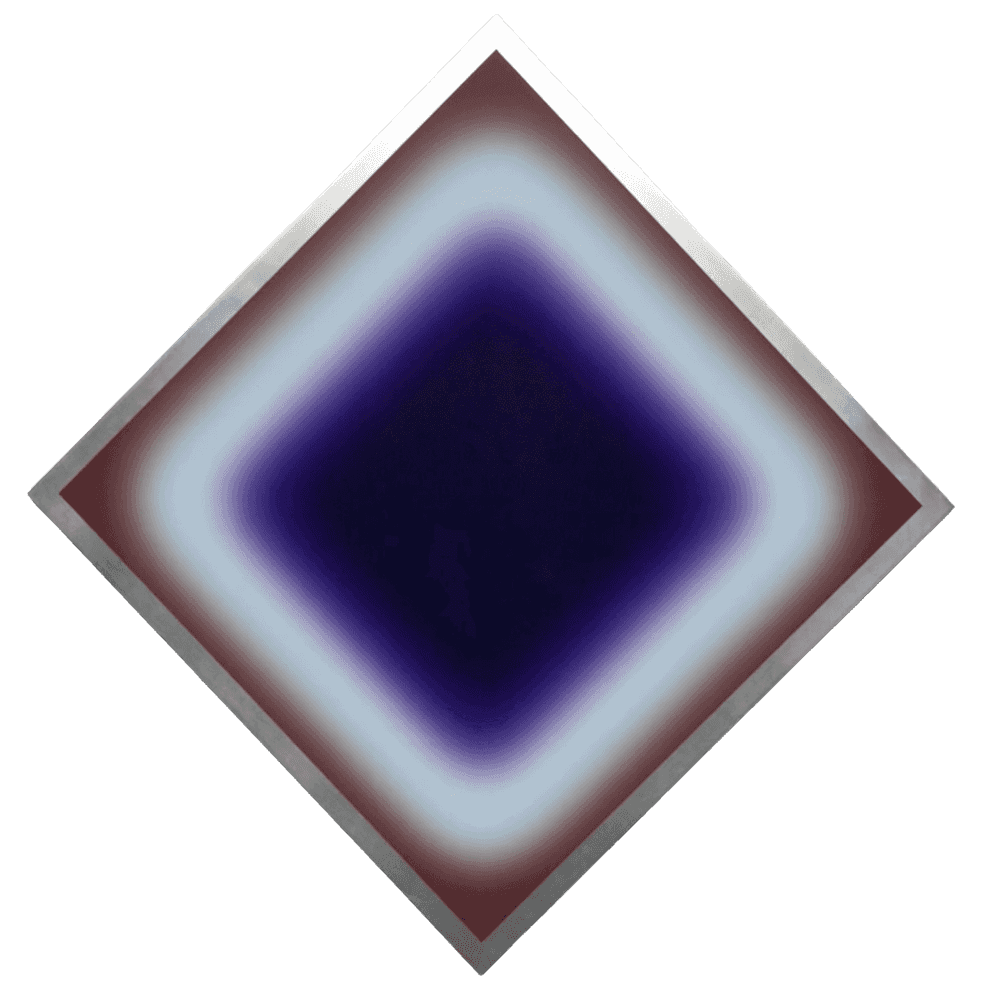 Jonny Niesche, ‘Diamond Vibration (Caught by the fuzz)’, 2023, Print, UV pigment print with a silkscreen matte varnish seal on 1.5mm buffed aluminium, with a wooden back frame and cleat for hanging, Avant Arte, Numbered, Dated