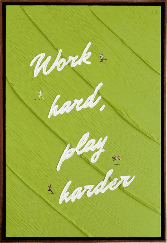 Werner Bronkhorst, ‘Work Hard, Play Harder’, 2026, Print, Giclée print on heavyweight 310gsm Canson Infinity Rag Photographique, null, Numbered