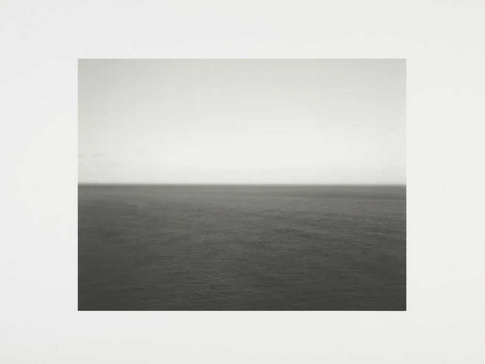 Hiroshi Sugimoto, ‘Sea of Okhotsk Hokkaido (Time Exposed)’, 1991, Photography, Offset lithograph flush-mounted on board, null, 