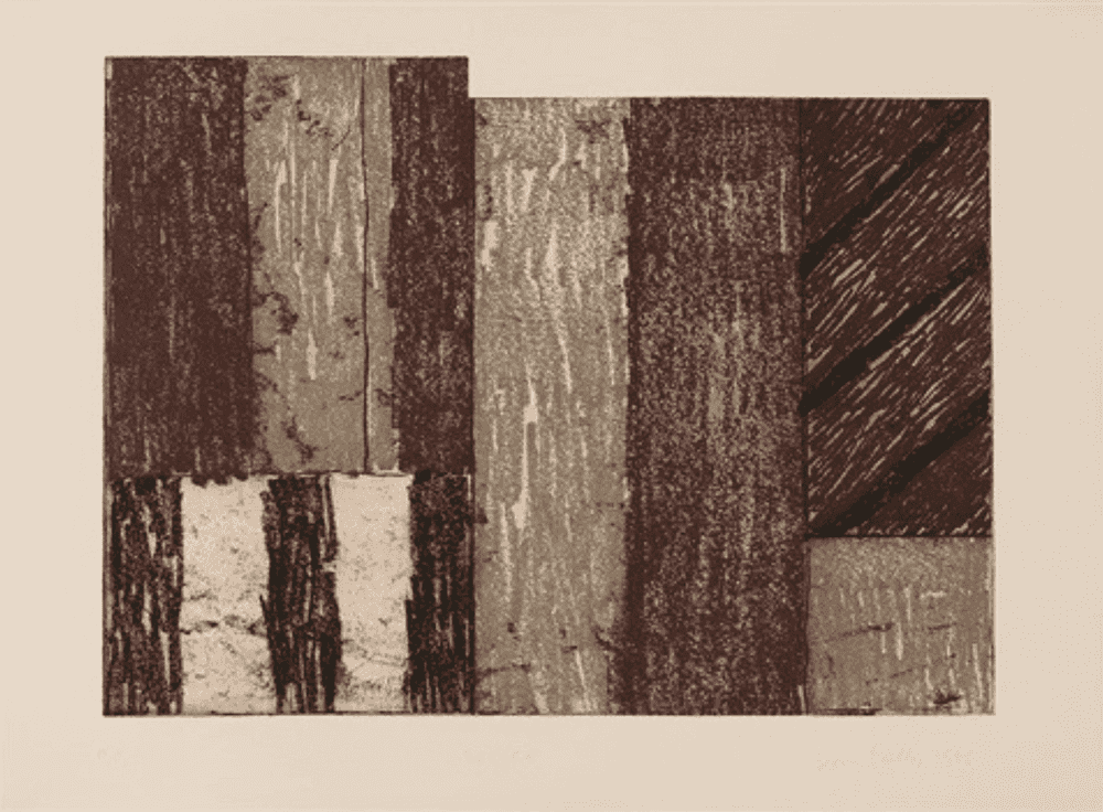 Sean Scully, ‘Desire’, 1985, Print, Aquatint, null, Numbered, Dated