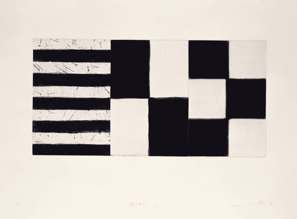 Sean Scully, ‘Raval II’, 1996, Print, Etching on rag paper, Galerie Klüser & Edicions T, Numbered, Dated