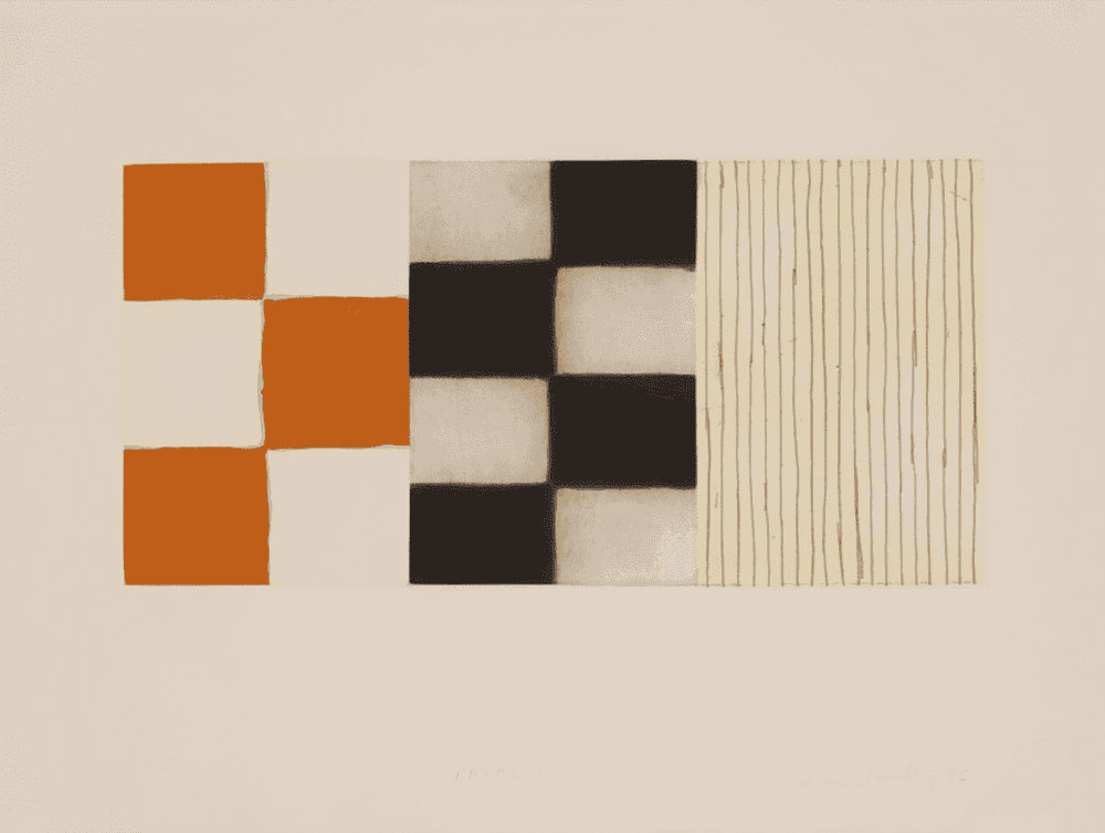 Sean Scully, ‘Raval I’, 1996, Print, Etching, hardground, sugarlift, aquatint and spitbite, null, Numbered