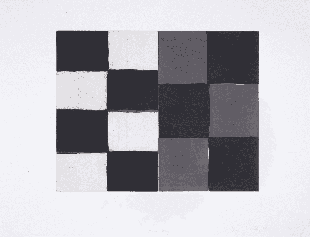 Sean Scully, ‘Union Grey’, 1994, Print, Etching on rag paper, Galerie Klüser, Numbered, Dated