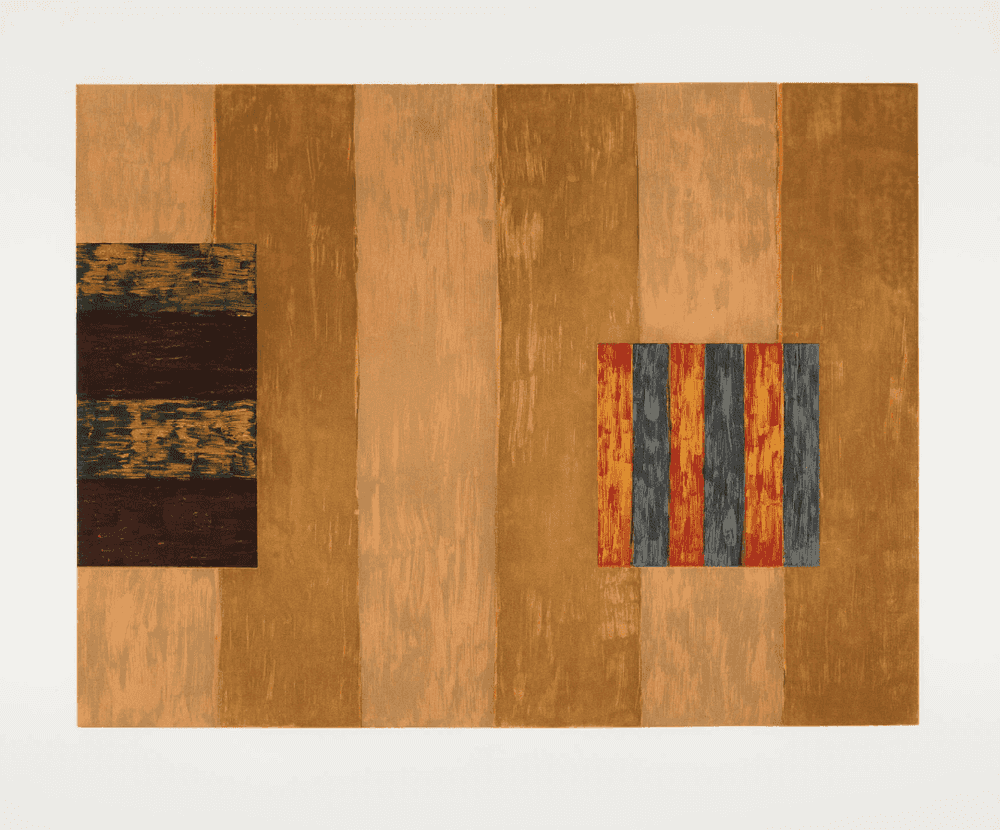 Sean Scully, ‘Wall’, 1988, Print, Etching and aquatint in colors, null, Numbered, Dated