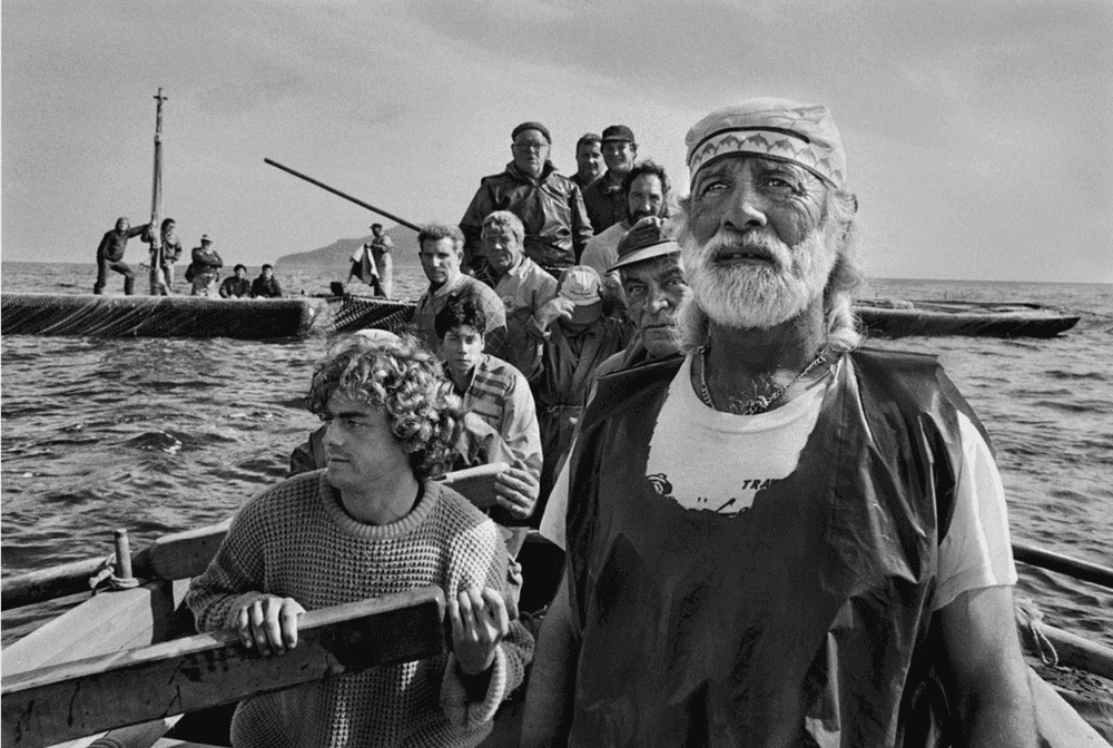Sebastião Salgado, ‘Tuna Fishing, Trapani, Sicily, Italy’, 1991, Print, Platinum-Palladium Print, null, Dated