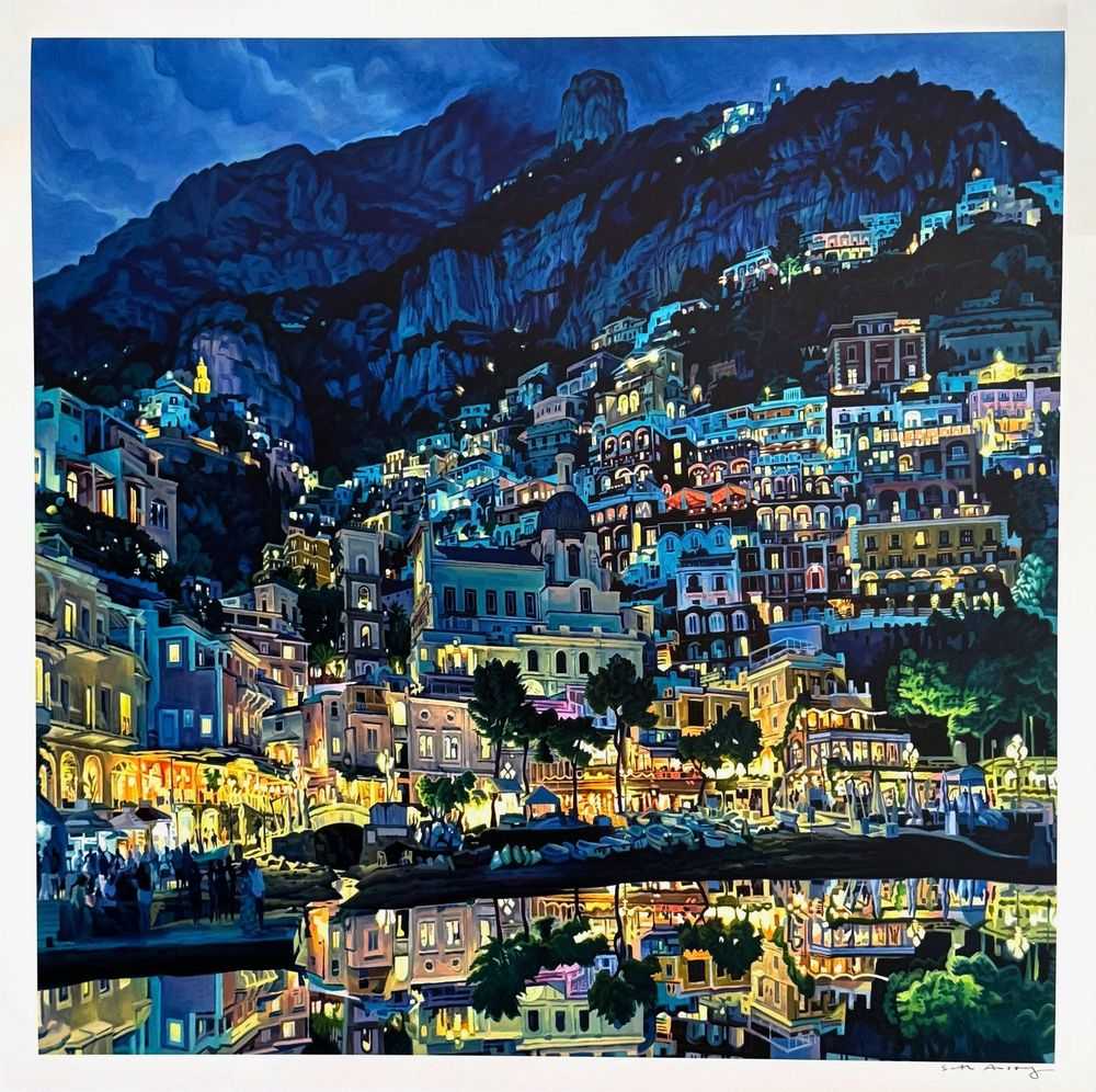 Seth Armstrong, ‘Positano’, 2025, Print, Archival pigment print on Juniper Baryta Rag 305 gsm, with cut edges, Self-released, Numbered