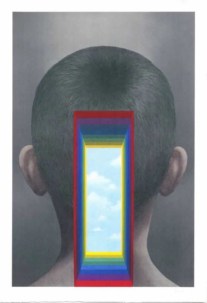 Seth Globepainter, ‘In My Head’, 30-03-2017, Print, Lithograph 15 colours Paper BFK Rives 270 g, AgenceSixPM, Numbered