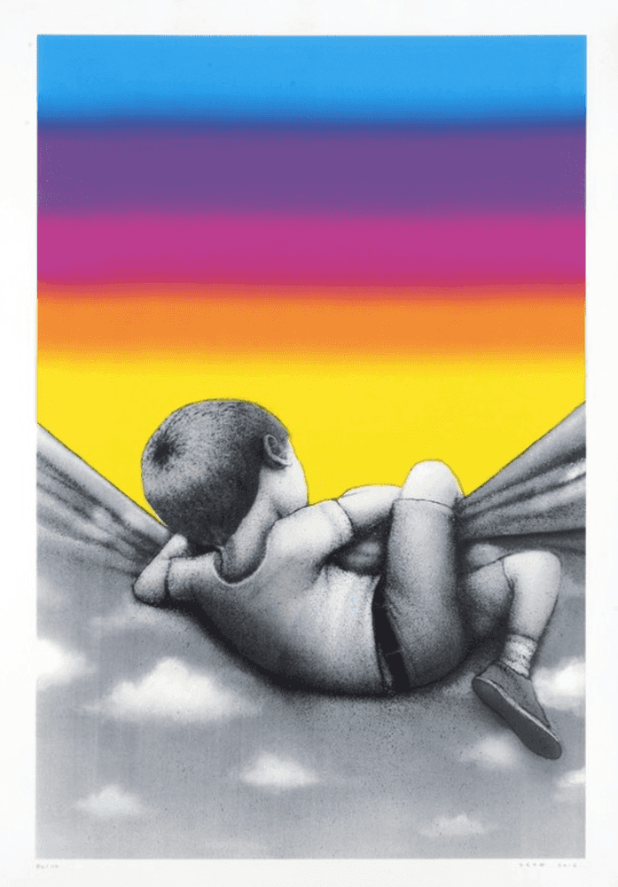 Seth Globepainter, ‘Over The Rainbow’, 20-11-2015, Print, Screenprint on Fine Art Paper, Mae Gallery, Numbered, Dated