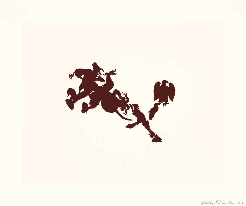 Shahzia Sikander, ‘Embark/Disembark I’, 2004, Print, Offset lithograph and screenprint, null, Numbered