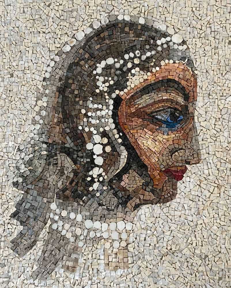 Shahzia Sikander, ‘Fatema Mernissi’, 2023, Sculpture, Mosaic, null, Numbered