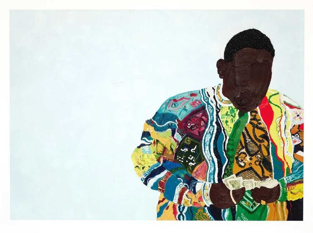 Shaina McCoy, ‘Big-Poppa’, 22-05-2021, Print, Archival inkjet print on Hahnemuhle Photo Rag 308 gsm with torn edge, Simchowitz Gallery, Numbered