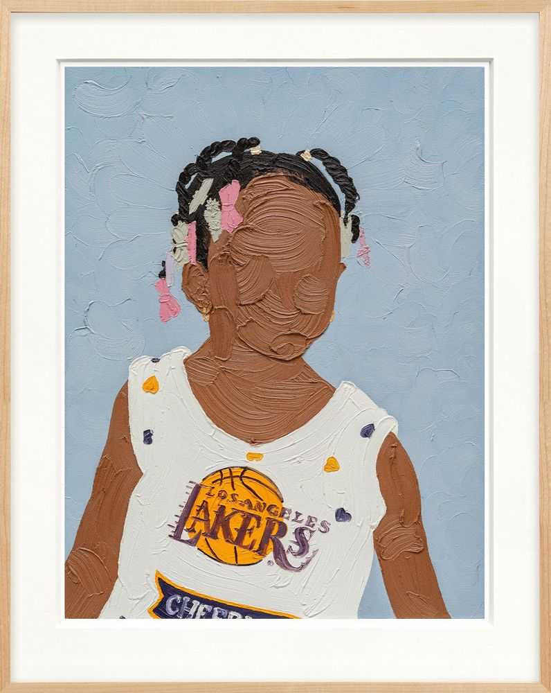 Shaina McCoy, ‘Hoops (Framed)’, 09-06-2022, Print, 18 Layer Textured UV Pigment Print with Spot Varnish on 640gsm Lana Hot Press Paper, Avant Arte, Numbered, Framed