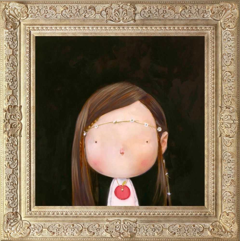 Shazia, ‘Edie (Canvas on Board)’, 2023, Print, Fine Art Print, Castle Fine Art, Framed