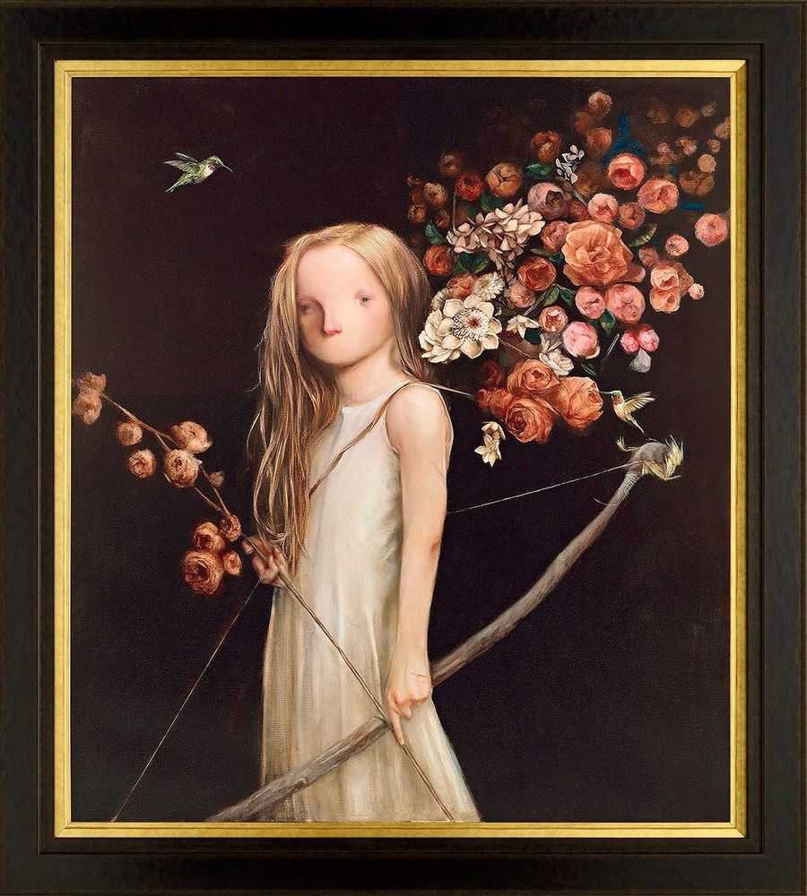 Shazia, ‘Mila’, 2023, Print, Fine Art Print, Castle Fine Art, Framed