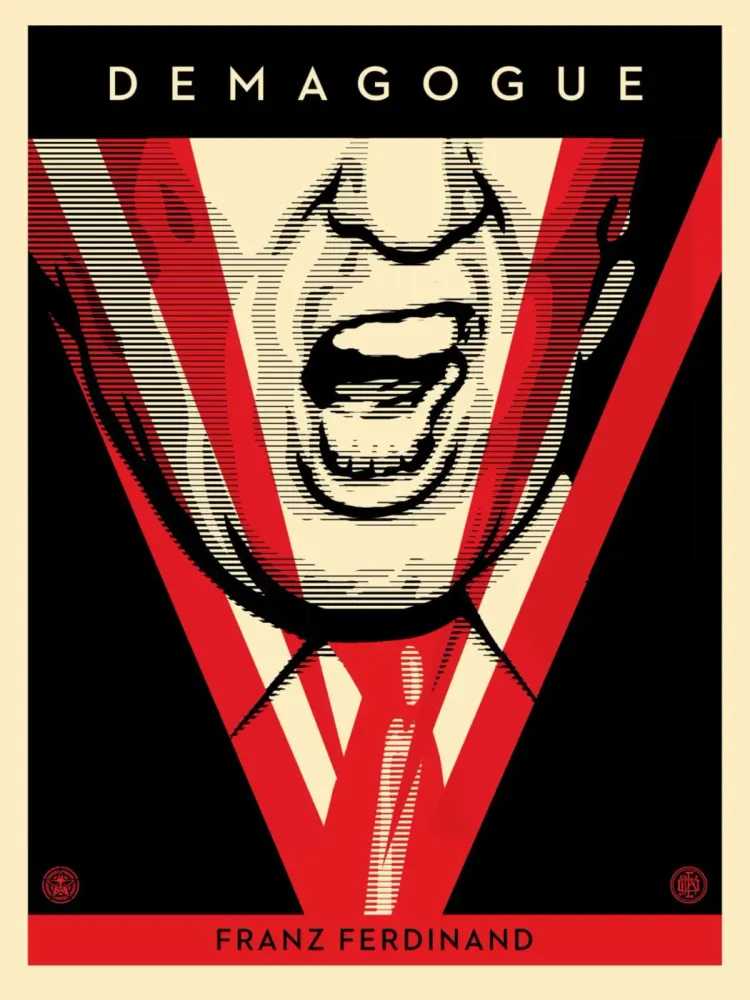 Shepard Fairey (Obey), ‘Demagogue (Trump)’, 2017, Print, Screen print on paper, null, Numbered