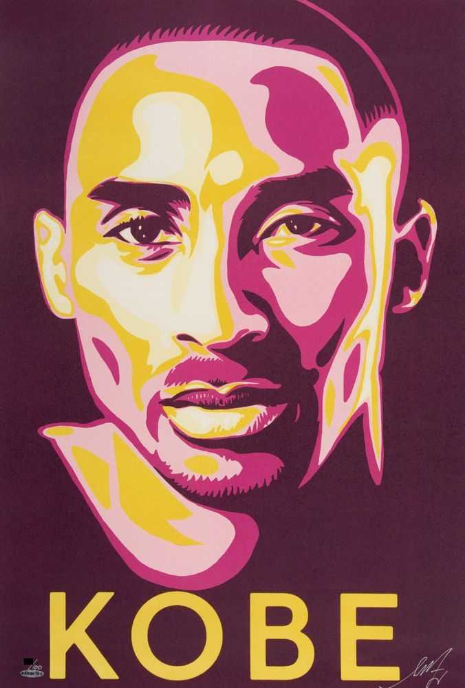 Shepard Fairey (Obey), ‘Kobe Bryant - Kobe’, 2008, Print, Fine art lithographs, Upper Deck, Numbered, Dated
