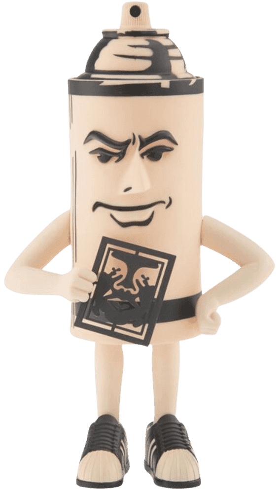 Shepard Fairey (Obey), ‘Mr. Spray (Black)’, 2010, Sculpture, Collectible vinyl art figure, StrangeCo, 