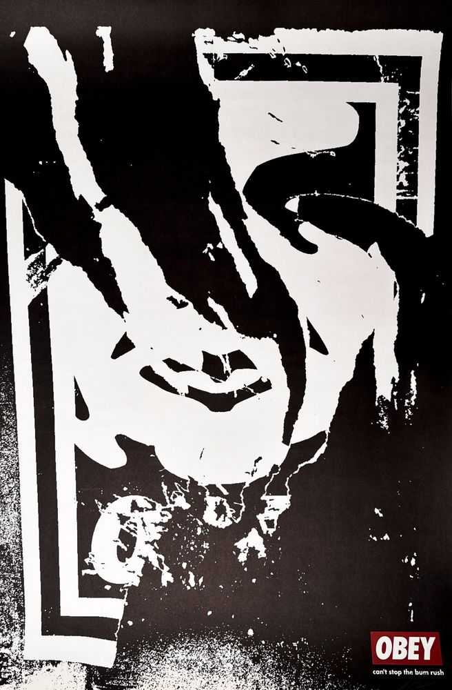 Shepard Fairey (Obey), ‘Ripped, 2001’, 2001, Print, Offset lithograph on heavy white fine-art paper, null, Dated