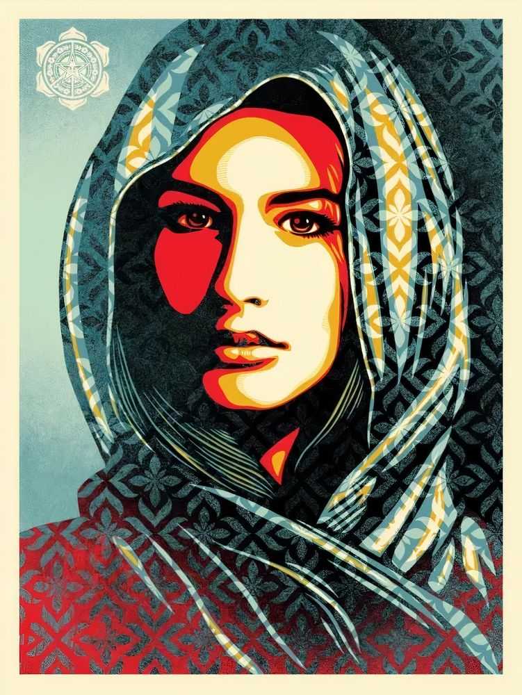 Shepard Fairey (Obey), ‘Universal Dignity (Screenprint)’, 26-05-2022, Print, Screenprint on thick cream Speckletone paper, Self-released, Numbered, Dated