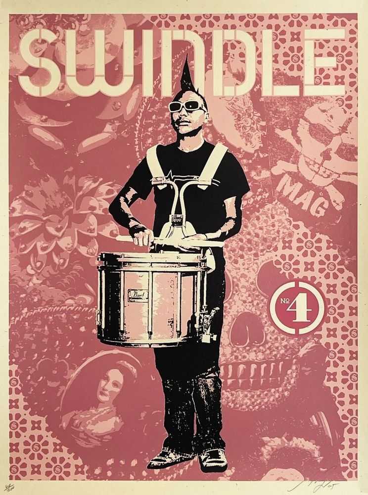 Shepard Fairey (Obey), ‘Swindle 4’, 2005, Print, Screen print, null, Numbered, Dated