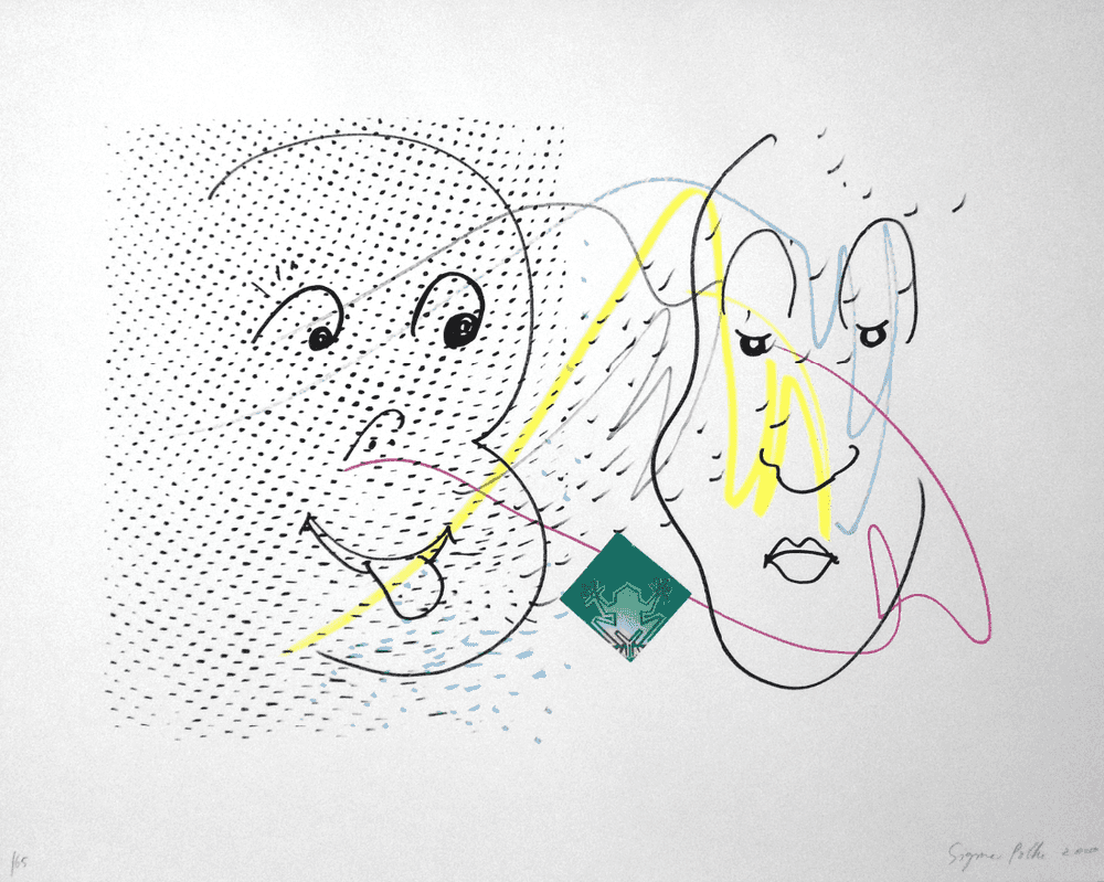 Sigmar Polke, ‘Moll’, 2000, Print, Color litograph, null, Numbered