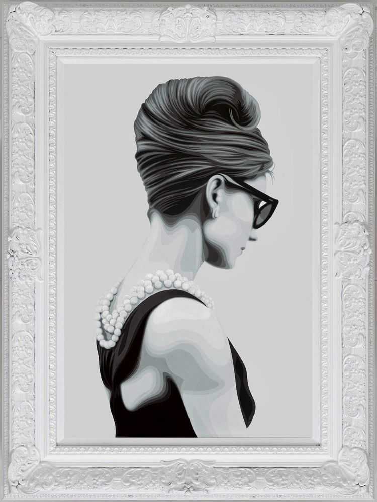 Simon Claridge, ‘Audrey’, 2012, Print, Giclee on board, Castle Fine Art, Numbered, Framed