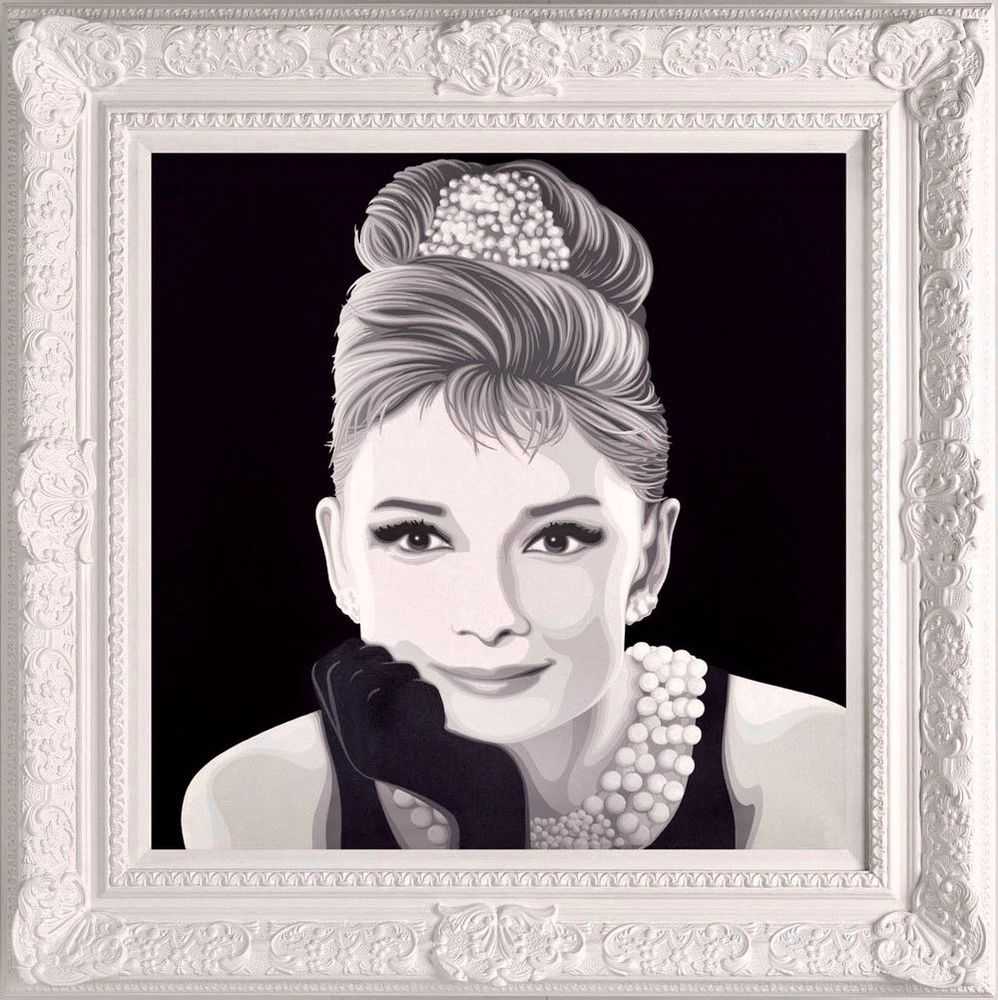 Simon Claridge, ‘Hepburn’, 2012, Print, Giclee on board, Castle Fine Art, Numbered