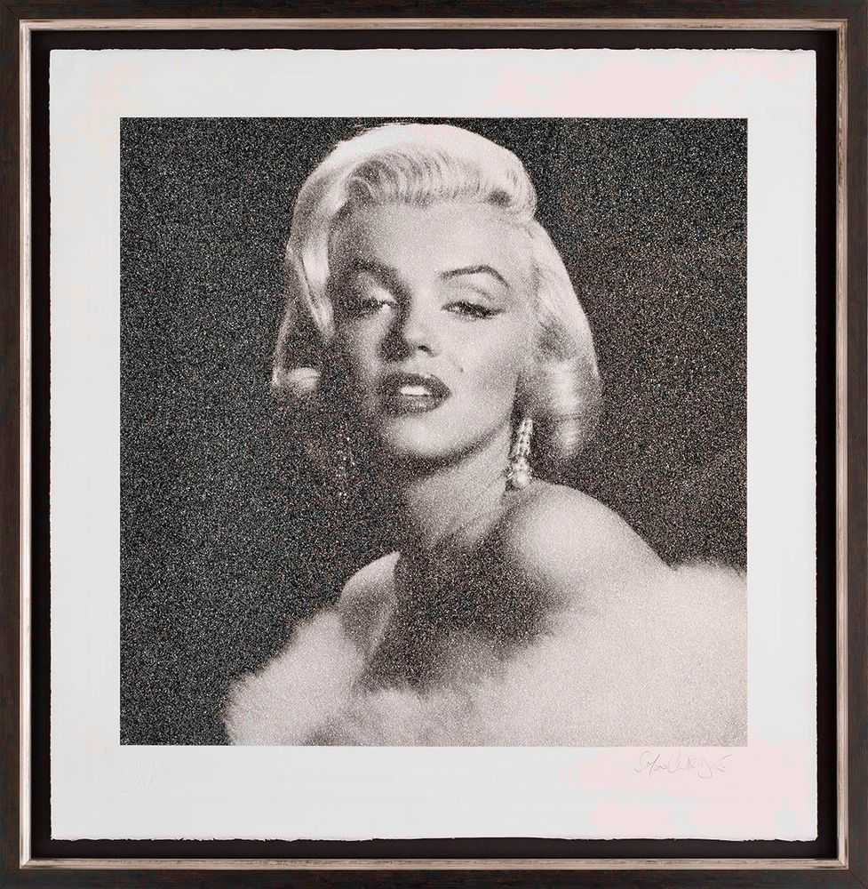 Simon Claridge, ‘I'm Good, But I'm Not An Angel’, 2018, Print, Silkscreen print, Castle Fine Art, Numbered, Framed